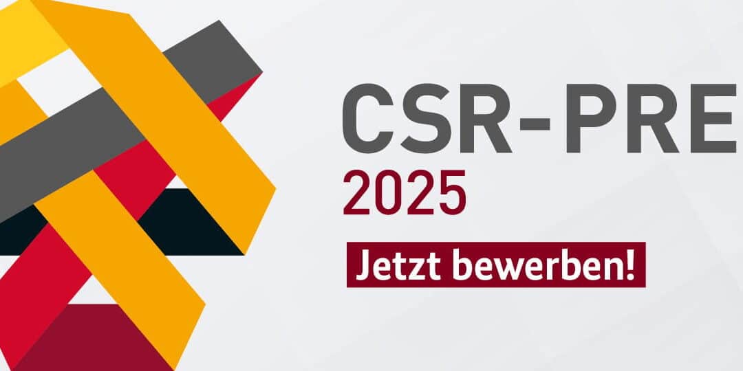 CSR-Preis der Bundesregierung: Vorbildliche Unternehmen gesucht